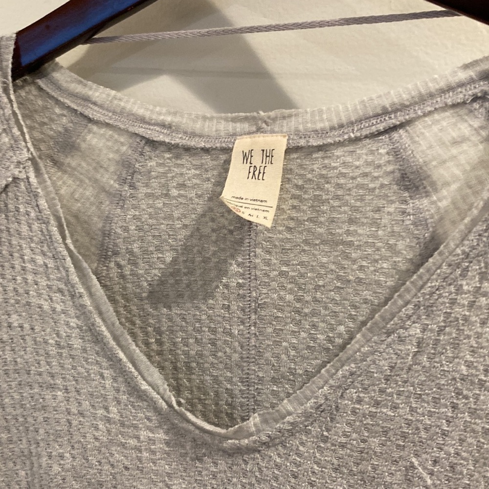 Free People Catalina V Neck Thermal - Picture 6 of 9